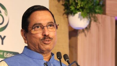 Union minister Pralhad Joshi bats for green shipping in Germany address