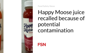 Happy Moose juice recalled because of potential contamination