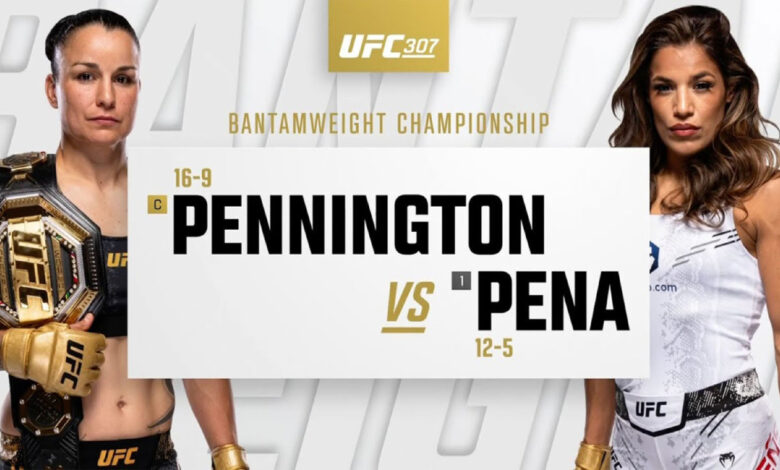 UFC 307 Highlights: Raquel Pennington vs. Julianna Peña