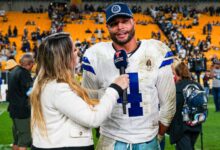 Historical notes from Dallas Cowboys win on Sunday night against Pittsburgh Steelers