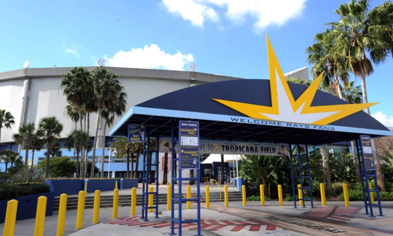 WATCH: Tropicana Field roof on Rays stadium seemingly shredded by wind as Hurricane Milton lashes Florida