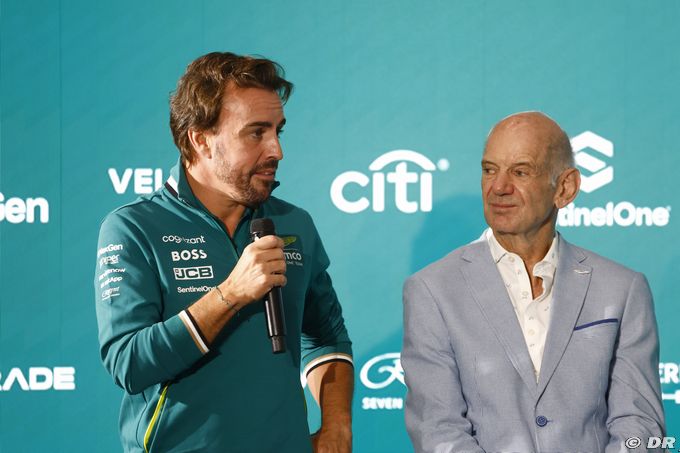 Alonso : Piloter une F1 de Newey est ‘une opportunité incroyable’