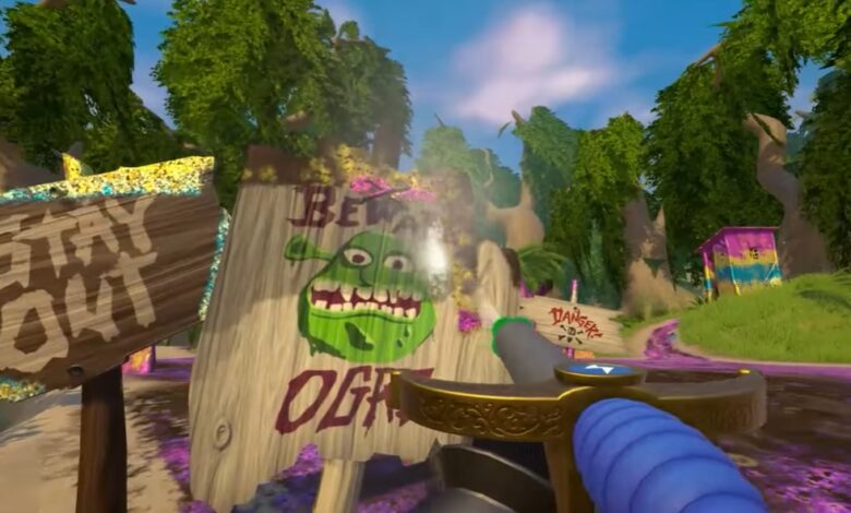 Scrub down Shrek’s world in PowerWash Simulator