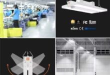 New GK-F16 LED Linear Foldable Design Panel Light – The Future of High-Efficiency Commercial Lighting