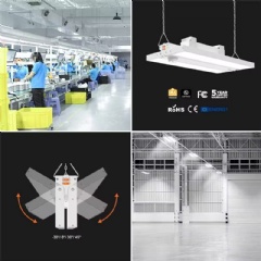 New GK-F16 LED Linear Foldable Design Panel Light – The Future of High-Efficiency Commercial Lighting