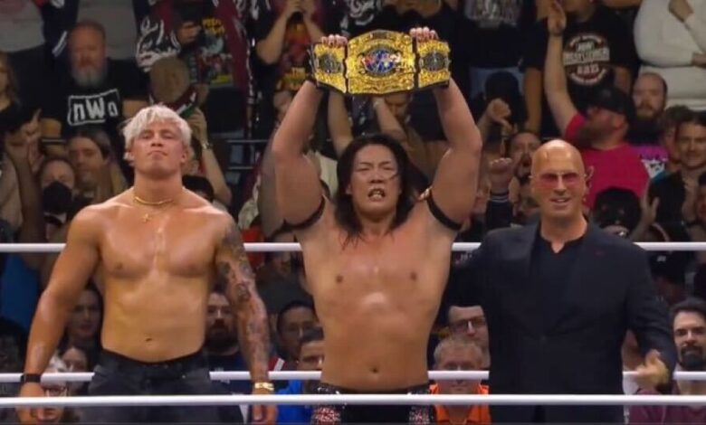 Konosuke Takeshita Wins First AEW Title at WrestleDream