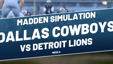 Cowboys Madden simulation predicts back and forth scoring frenzy in loss to Lions