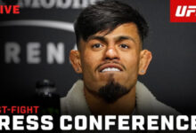 UFC Vegas 98 Post-fight Press Conference Video