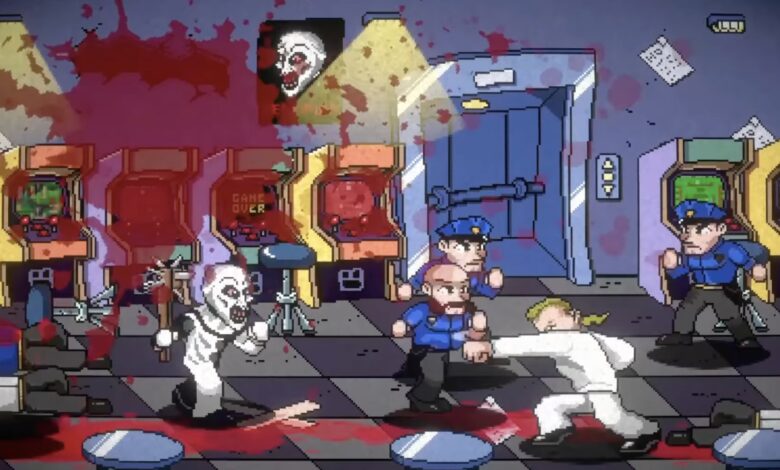 An arcade-style Terrifier beat ’em up game is coming next year