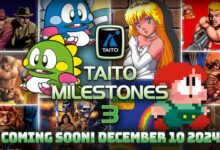 Taito Milestones 3 Game Collection Slated for December 10 in West