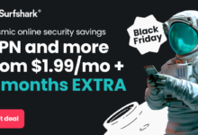 Top-ranked Surfshark is 87% off with this early Black Friday VPN deal