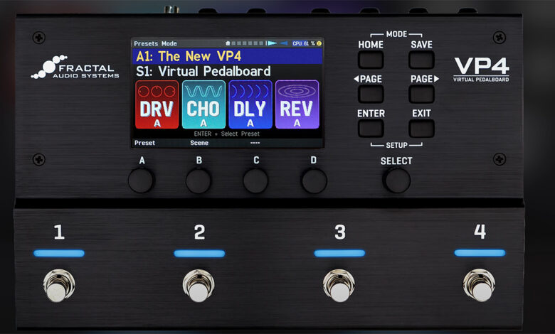“As familiar and enjoyable as your favorite pedals”: Fractal unveils the VP4 – an effects-only ‘virtual pedalboard’ launched to take on the Line 6 HX Effects