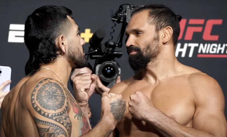 UFC Vegas 99: Hernandez vs Pereira Face-offs Video