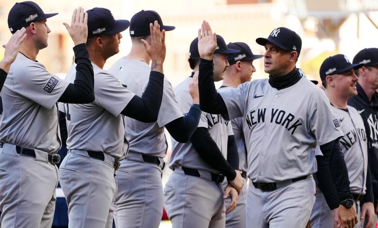 Aaron Boone has the imperfect Yankees one win away from their first pennant since 2009