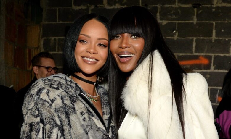 What’s Good? Rihanna & Naomi Campbell Seen Chatting Amid Social Media Speculation Of Beef (VIDEO)