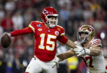 NFL scores, live updates: Chiefs face 49ers in Super Bowl rematch in Santa Clara