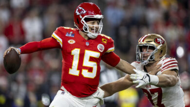 NFL scores, live updates: Chiefs face 49ers in Super Bowl rematch in Santa Clara