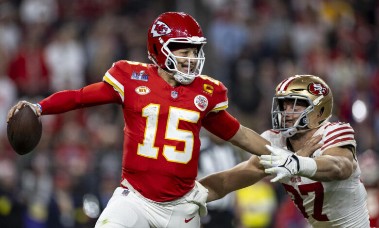 NFL scores, live updates: Chiefs face 49ers in Super Bowl rematch in Santa Clara