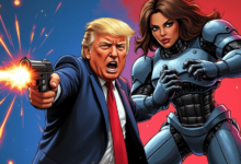 Trump’s McDonald Cosplay Boosts FreeDum Fighters’ Avatars; Presale Hits $200K+ in 4 Days