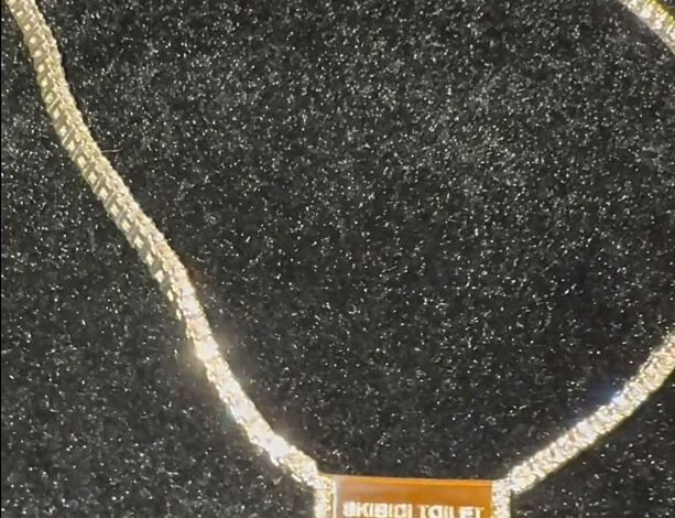 Kim Kardashian’s questionably engraved necklace from daughter North West likely cost a whopping $20K