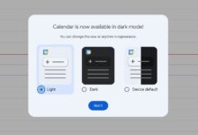 Google Calendar’s web client finally gets a dark mode