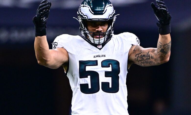 Eagles Injury Report: Zack Baun upgraded, Dallas Goedert misses another practice