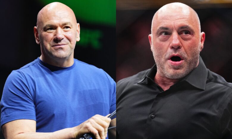 Joe Rogan criticizes Dana White, saying the UFC President needs to become a ‘purist’ over his treatment of a top contender