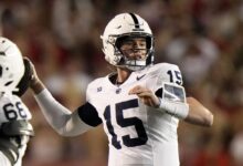 No. 3 Penn State says QB Drew Allar might be game-time decision vs. No. 4 Ohio State on Saturday