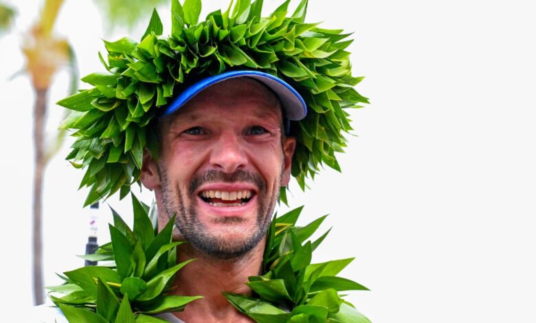 Patrick Lange dedicates IRONMAN Kona victory to late mum as raw emotion runs high in Hawaii