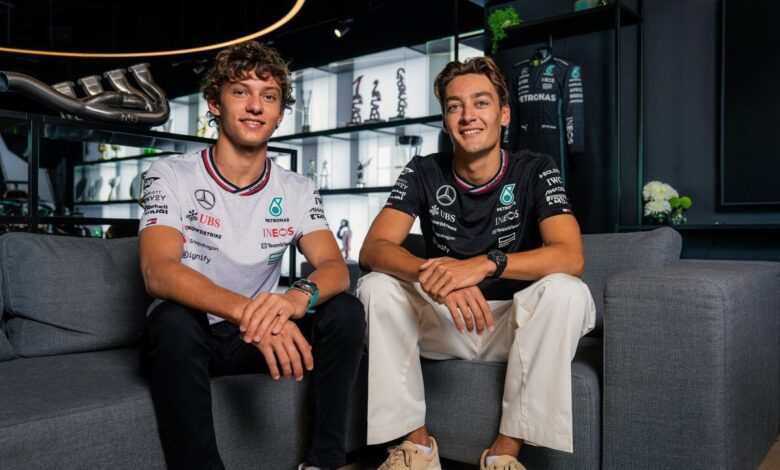 Help wanted: Mercedes is hiring a fashion manager for George Russell and Kimi Antonelli