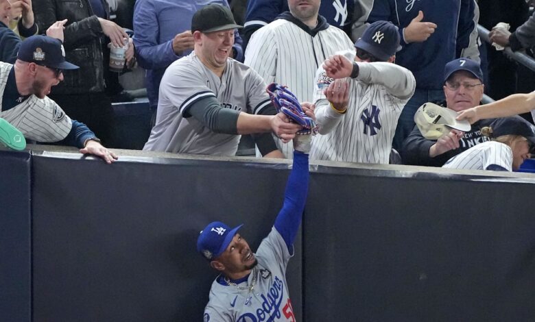 Yankees Fan Offered Ridiculous Reason for Taking Ball From Mookie Betts’s Glove