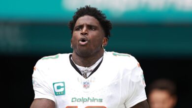 Dolphins’ Tyreek Hill Posts ‘Mic’d Up’ Video of Budda Baker Confrontation, ‘I’m Him’