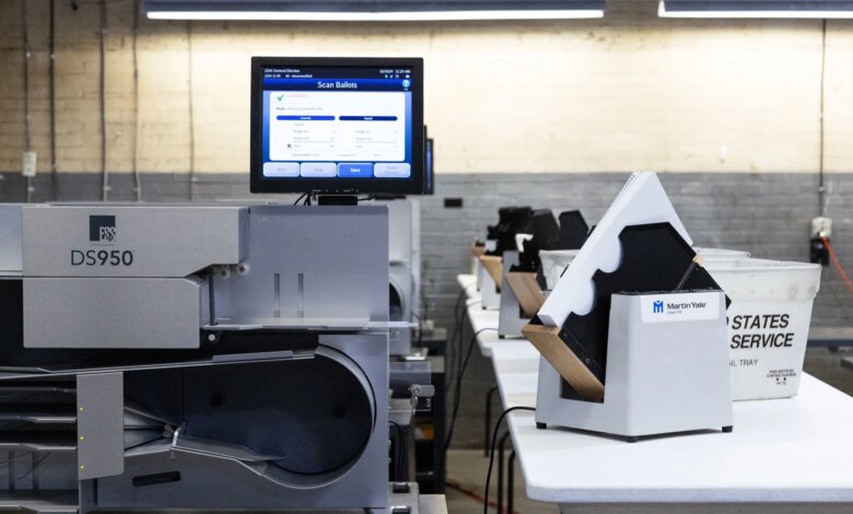 Staff at U.S. Voting Machine Firms Prep for Doxxing, Misinformation and ‘Swatting’