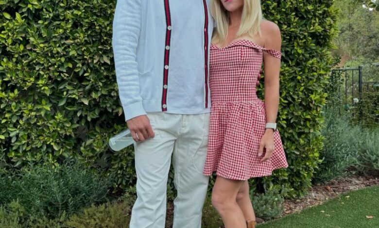 Kelly and Matt Stafford dress as Taylor Swift and Travis Kelce for Halloween after saying she’s ‘tired’ of the singer