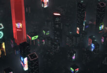 Dystopika is a beautiful cyberpunk city builder without the ugly details