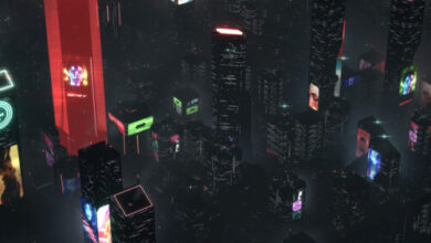 Dystopika is a beautiful cyberpunk city builder without the ugly details