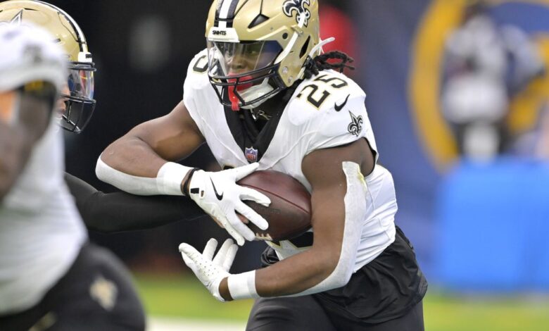 Saints announce several roster moves prior to matchup with Panthers