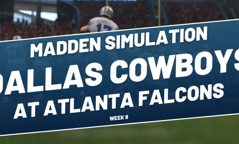 Dallas Cowboys predicted to beat Atlanta Falcons on game-winning field goal according to Madden