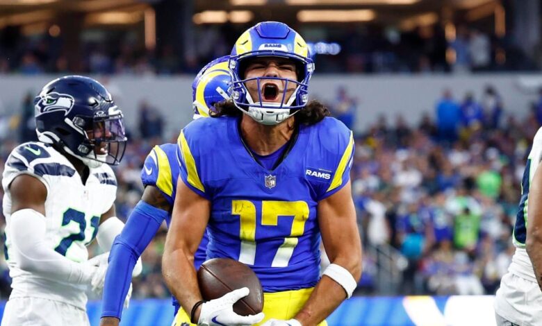 Rams’ Puka Nacua ejected for throwing a punch at Seahawks’ Tyrel Dodson in Week 9