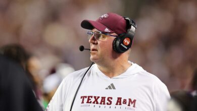 Mike Elko, No. 10 TAMU Trolled By CFB Fans for Upset Loss vs. Beamer, South Carolina