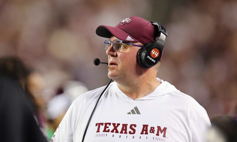 Mike Elko, No. 10 TAMU Trolled By CFB Fans for Upset Loss vs. Beamer, South Carolina