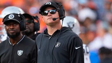 Raiders fire OC Luke Getsy following blowout loss to Bengals, 2-7 start to season                          Nov 03, 2024