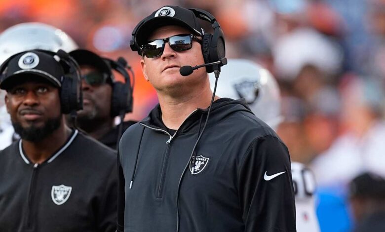 Raiders fire OC Luke Getsy following blowout loss to Bengals, 2-7 start to season                          Nov 03, 2024