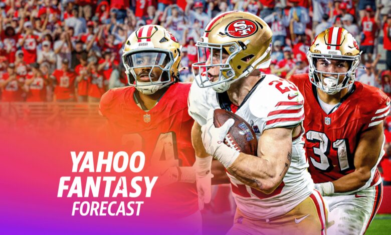 Week 10 preview: CMC’s return, Tyrone Tracy’s emergence and Jayden Daniels next test | Yahoo Fantasy Forecast