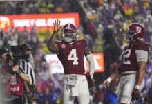 Jalen Milroe runs wild as Alabama delivers a crushing blow to LSU