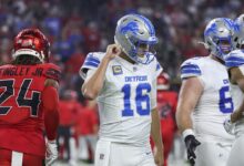 Lions Jared Goff Throws Five Interceptions in 26-23 Win Against Texans