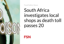 South Africa investigates local shops as death toll passes 20