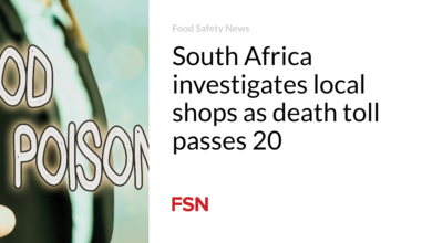 South Africa investigates local shops as death toll passes 20