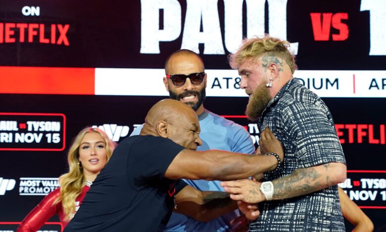 Mike Tyson Says His ‘Intentions Are to Hurt Jake Paul’ Ahead of Boxing Fight