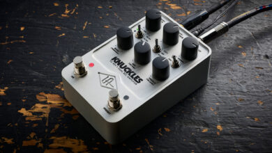 “Thumping low-end that doesn’t muddy up, and all the throatiness that the real thing does so well”: Universal Audio UAFX Knuckles ’92 Dual Rec amp pedal review